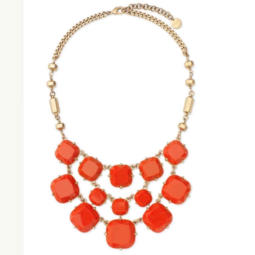 Chunky navy blue necklace